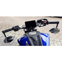 Lenkerendenspiegel SEPANG für KTM DUKE 125  21-23   mit passenden Lenkerenden