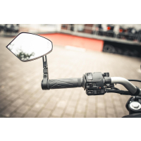 Lenkerendenspiegel ARAGON für YAMAHA MT-125 RE47 ab 2025  mit passenden Lenkerenden und diversen Farben