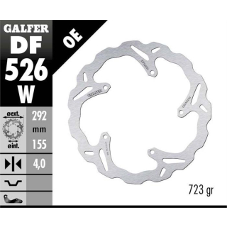 GALFER WAVE Bremsscheibe starr DF526W vorne YAMAHA YZF R 125 RE06  08-13
