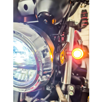 DAYTONA LED Blinker SOL getöntes Glas