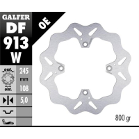 GALFER WAVE Bremsscheibe DF913W hinten DUCATI HYPERMOTARD...