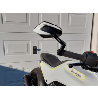 Lenkerendenspiegel ARAGON für HUSQVARNA SVARTPILEN 401  18-19 mit passenden Lenkerenden und diversen Farben