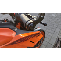 Lenkerendenspiegel HERO für KTM DUKE 125  21-23  mit passenden Lenkerenden