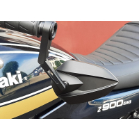 Lenkerendenspiegel MISANO für KTM DUKE 125 ab 2024 mit passenden Lenkerenden