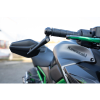 Lenkerendenspiegel PISTA  für KAWASAKI Z650 RS ab 2024  mit passenden Lenkerenden