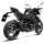 LEO VINCE LV-10 FULL BLACK EDITION Auspuff KAWASAKI Z900 / SE ab 2025 mit Carbon Abdeckung