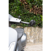 Lenkerendenspiegel MOTEGI für PIAGGIO VESPA GTS 310 alle Modelle ab 2024 mit passenden Lenkerenden
