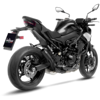 LEO VINCE CORSA S FULL BLACK EDITION Auspuff KAWASAKI Z900 / SE ab 2025 mit Carbon Abdeckung