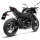 LEO VINCE CORSA S FULL BLACK EDITION Auspuff KAWASAKI Z900 / SE ab 2025 mit Carbon Abdeckung