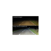 PHILIPS H4 LED Birne ULTIONON PRO6000 für SUZUKI SV650 ab 2021 Hauptbirne + Standlichtbirne
