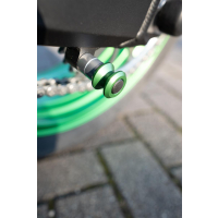 KERN-STABI BOBBINS Heckständeraufnahme M8 x 1,25  KAWASAKI Z900 / SE ab 2025 mit Distanzbuchsen mit Distanzbuchsen rot