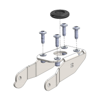 PRO-LINE Kennzeichenhalter KAWASAKI VERSYS 650  17-20