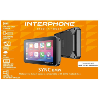 INTERPHONE Infotainmentsystem RIDESYNC Sync55 BMW Smart Display