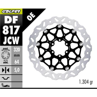 GALFER WAVE Bremsscheibe DF817JCW vorne