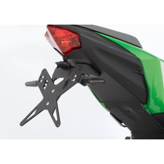 PROTECH X-SHAPE Kennzeichenhalter KAWASAKI Z125  19-20