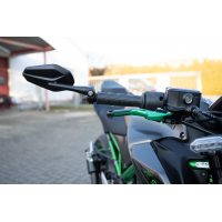 Lenkerendenspiegel PISTA  für KAWASAKI Z1100 / SE ab 2025  mit passenden Lenkerenden