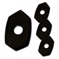 CTC INDY SPACER  Blinker Adapterplatten KAWASAKI NINJA 125 ab 2025 ABS Kunststoff