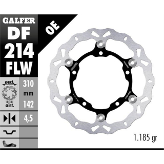 GALFER WAVE Bremsscheibe DF214FLW vorne  KAWASAKI Z400  19-20