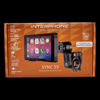 INTERPHONE Infotainmentsystem RIDESYNC Sync55 Smart Display