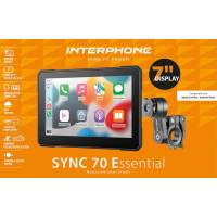 INTERPHONE Infotainmentsystem RIDESYNC Sync70 Essential Smart Display