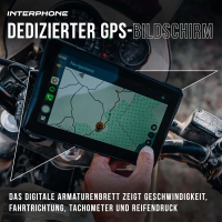 INTERPHONE Infotainmentsystem RIDESYNC Sync70 Smart Display