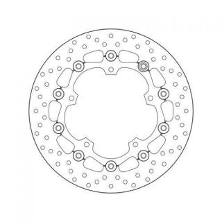 BREMBO Serie ORO Bremsscheibe 78B40849 vorne YAMAHA TRACER 700 / TRACER 7 / GT RM30 / RM31  20-24