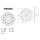BREMBO Serie ORO Bremsscheibe 78B408B1 vorne KTM SUPER DUKE 1290 GT ab 2021