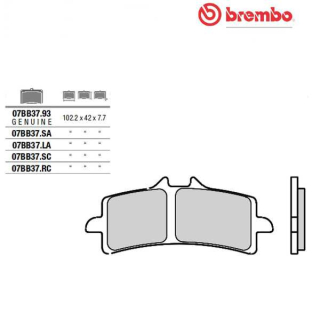BREMBO Sinter Bremsbeläge 07BB37SA vorne KTM SUPER DUKE 1290 GT ab 2021