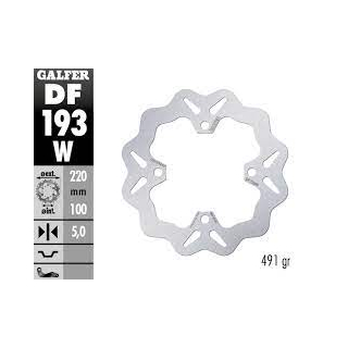 GALFER WAVE Bremsscheibe DF193W starr hinten für KAWASAKI ZX-6R  09-12