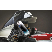 INTERPHONE QUIKLOX - Motorradhalterung Lenkkopflager für Smartphone / Handy