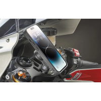 INTERPHONE QUIKLOX - Motorradhalterung Lenkkopflager für Smartphone / Handy