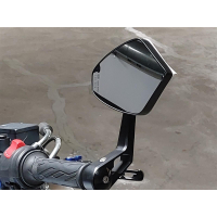 Lenkerendenspiegel MOVE für KTM 125 SMC R ab 2025  mit farbigen Blenden und passenden Lenkerenden