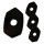 CTC INDY SPACER  Blinker Adapterplatten KAWASAKI Z650S ab 2026 Metall