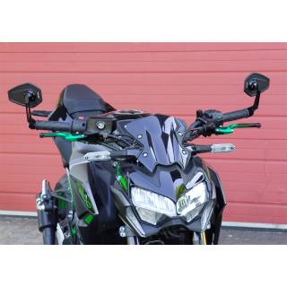 Lenkerendenspiegel MODENA für KAWASAKI Z900 / SE ab 2025  mit passenden Lenkerenden