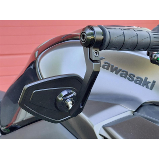Lenkerendenspiegel MODENA für KAWASAKI Z1100 / SE ab 2025  mit passenden Lenkerenden