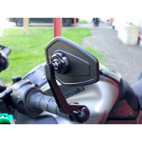 Lenkerendenspiegel MODENA für KAWASAKI Z1100 / SE ab 2025  mit passenden Lenkerenden