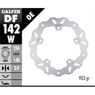 GALFER WAVE Bremsscheibe DF142W hinten