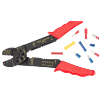 Crimp Zange mit Kabelschuhset