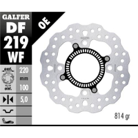 GALFER WAVE Bremsscheibe DF219WF hinten mit ABS Ring...