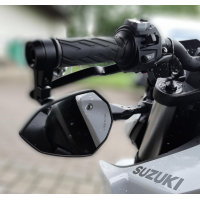 Lenkerendenspiegel MISANO für SUZUKI GSX-S 1000 ab 2025  mit passenden Lenkerenden