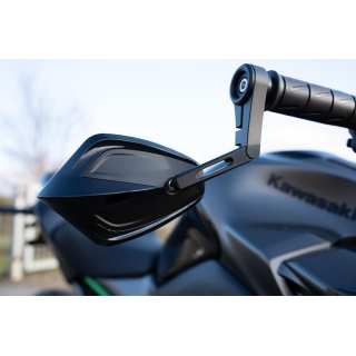 Lenkerendenspiegel ARAGON für KAWASAKI Z650 S ab 2026  mit passenden Lenkerenden und diversen Farben