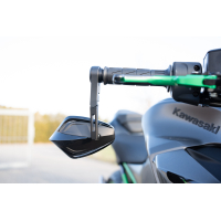 Lenkerendenspiegel ARAGON für KAWASAKI Z650 S ab 2026  mit passenden Lenkerenden und diversen Farben