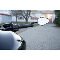 Lenkerendenspiegel PISTA  für KAWASAKI Z650S ab 2026  mit passenden Lenkerenden