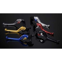 ABM SYNTO Hebelsatz Bremshebel & Kupplungshebel DUCATI SCRAMBLER 800  14-16 kurz lang gold schwarz