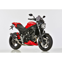 Soziusabdeckung lackiert SUZUKI SV650  16-20 Pearl Glacier White, YWW