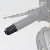 DAYTONA SCRATCH Lenkerenden / Lenkergewichte für Alu-Lenker rot eloxiert