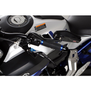 ABM SYNTO evo Hebelsatz Bremshebel & Kupplungshebel YAMAHA MT-07 / MOTOCAGE RM04  14-16 silber gold